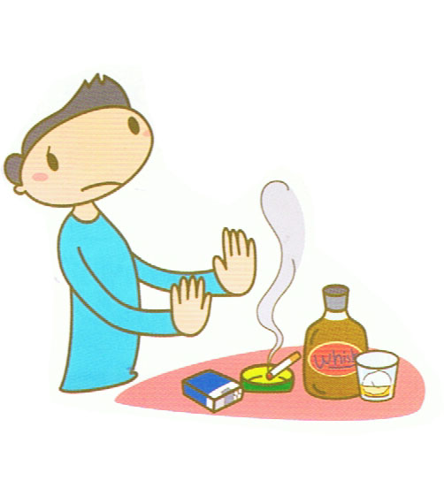 節煙・節酒のイメージ