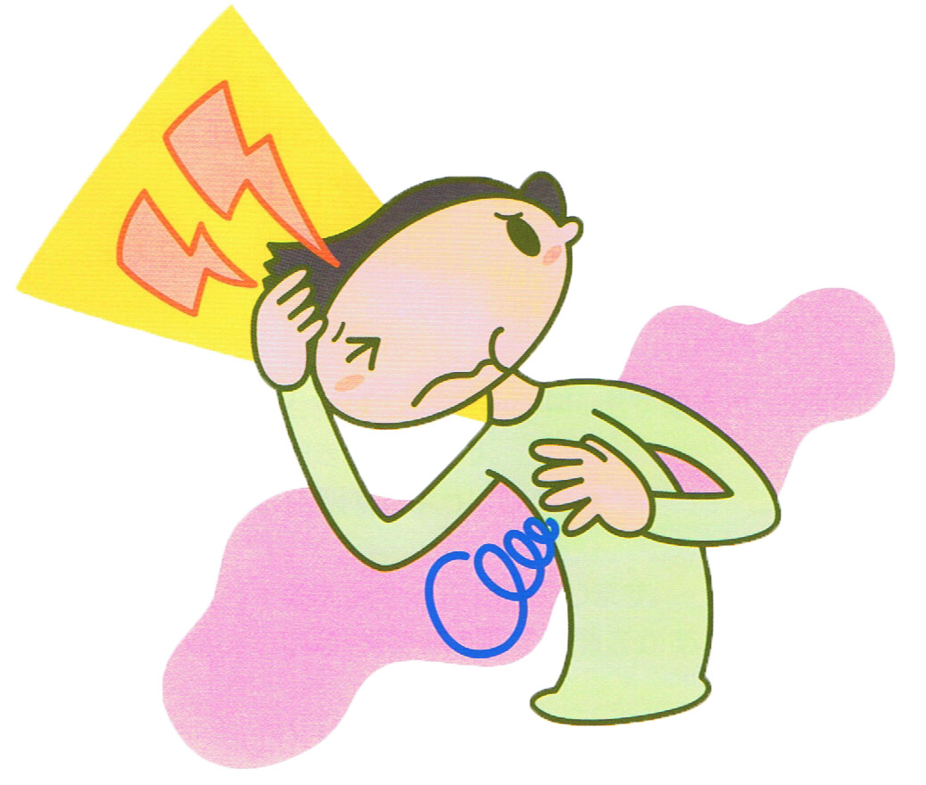 不均衡症候群のイメージ
