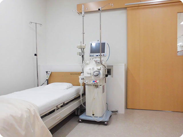 検査室　隔離透析