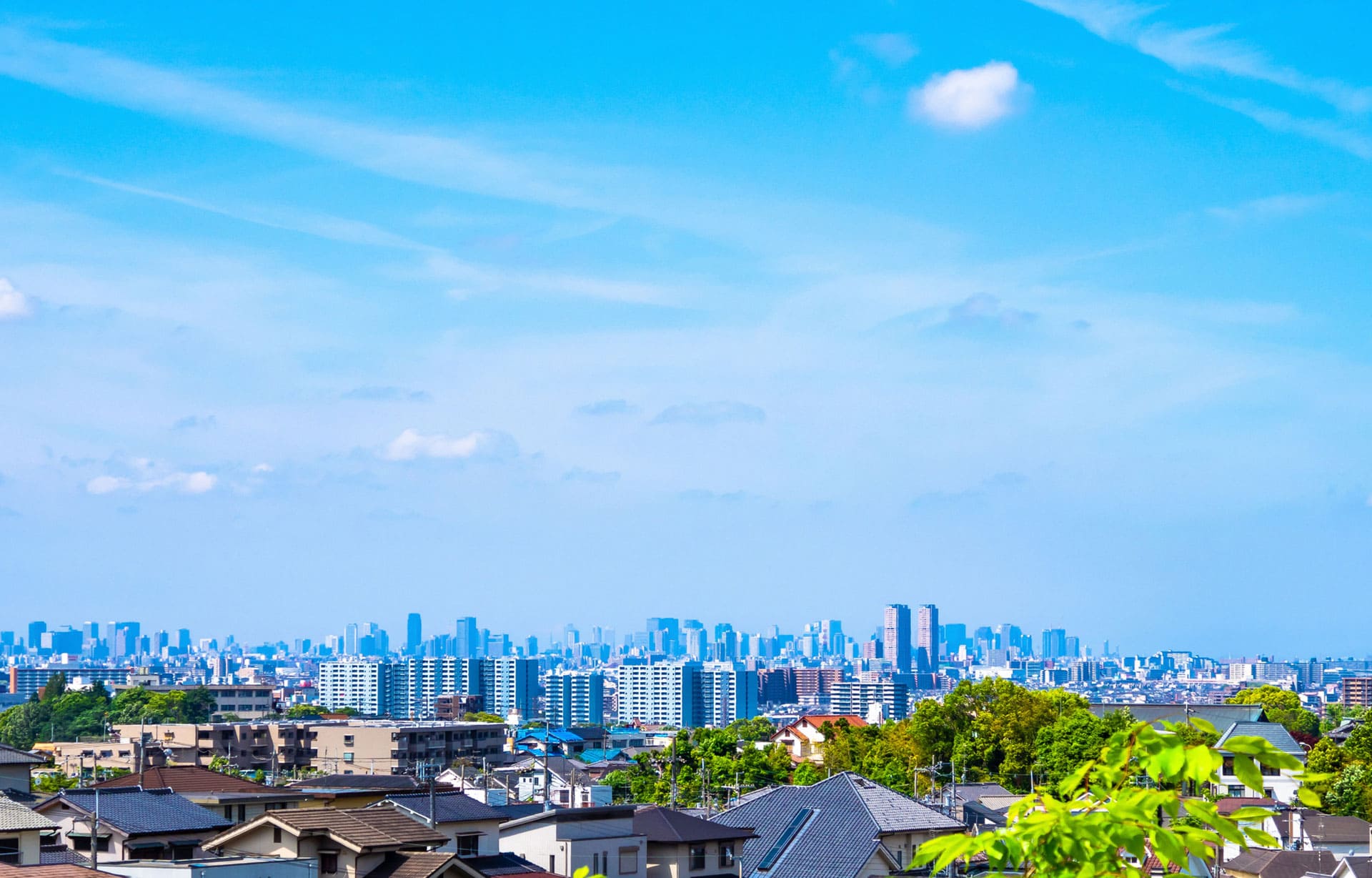 寝屋川市の街の風景